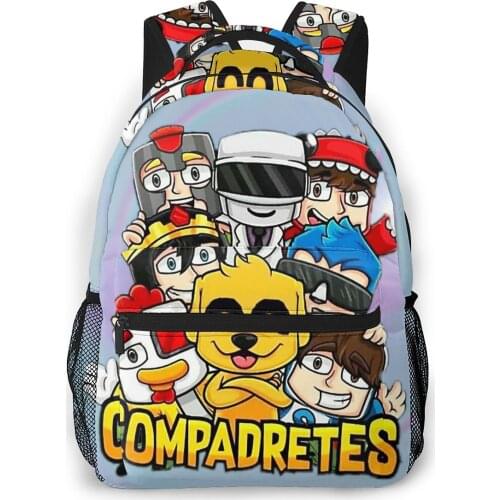 Compadretes for Teenage school bag Toddlers Bag Compadretes mikecrack minecra Games Travel Rucksack Backpacks Boys and Girls