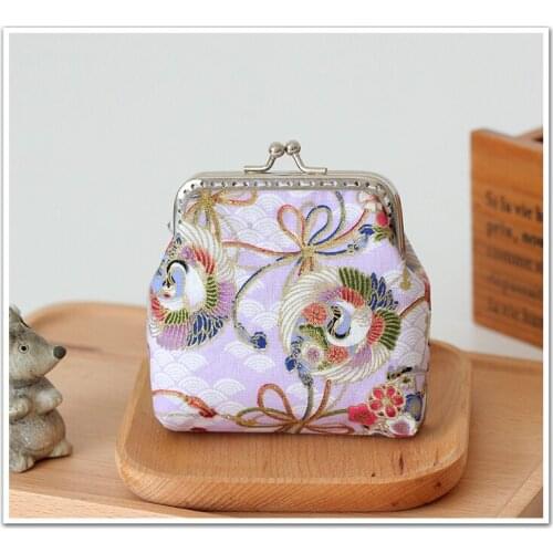 Dailylike Coin Purse Metal Frame Bag Material Women Wallet Handmade Coin Key Credit Card Holder Making Tools Unfinished