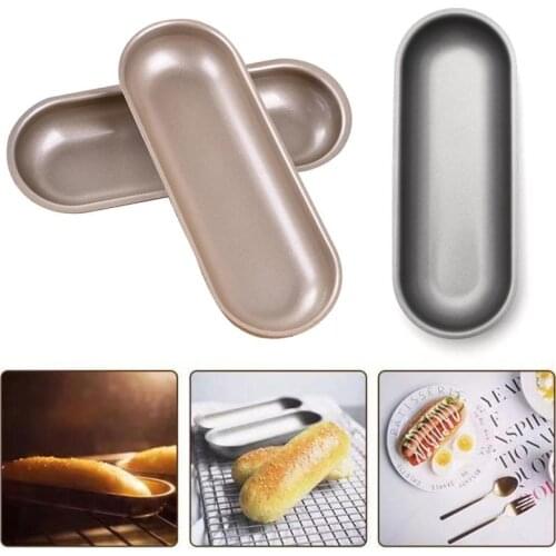1PC Loaf Pan Rectangle Toast Bread Mold Cake Pan Carbon Steel Loaf Pastry Baking Bakeware DIY Non Stick Pan Baking Supplies