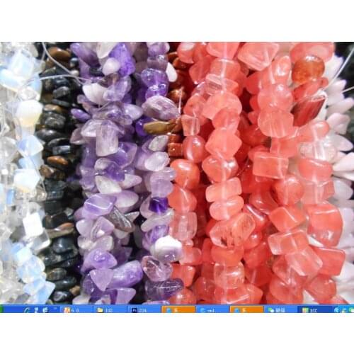 5-8mm freeform chips stone beads natural stone bead DIY bead