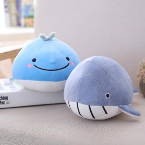 Blue Whale Doll Bed Soft Furry Toy Super Soft Sleeping Doll Lovely Girls Day Gift
