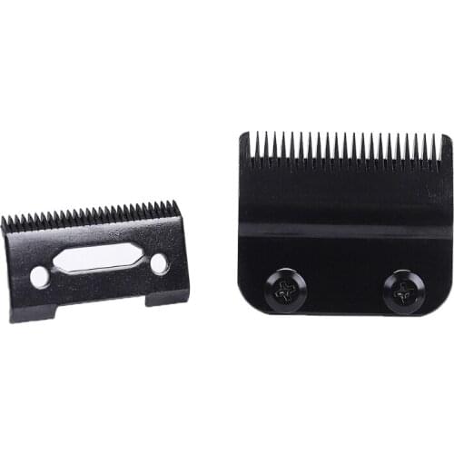 Professional 2 Hole Replacement Blades Set Ceramic Moving Cordless Hair Clipper Trimmer Razor Cutter Head for Wahl 8148
