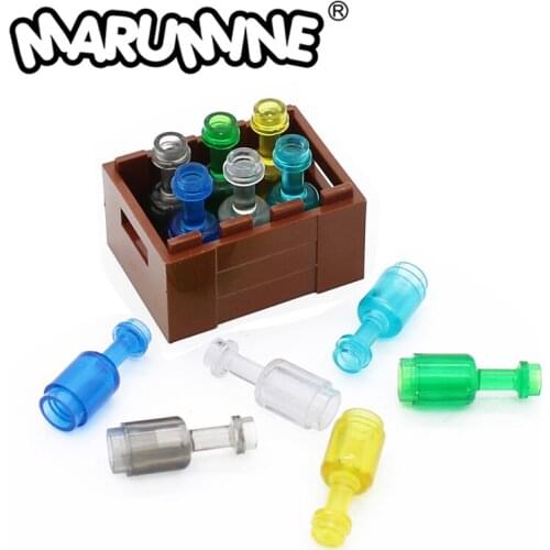 Marumine Mini Utensil Bottle 1 x 1 x 2 M 95228 Accessories Model DIY Prefabricated Models For Children Constructor MOC Bricks