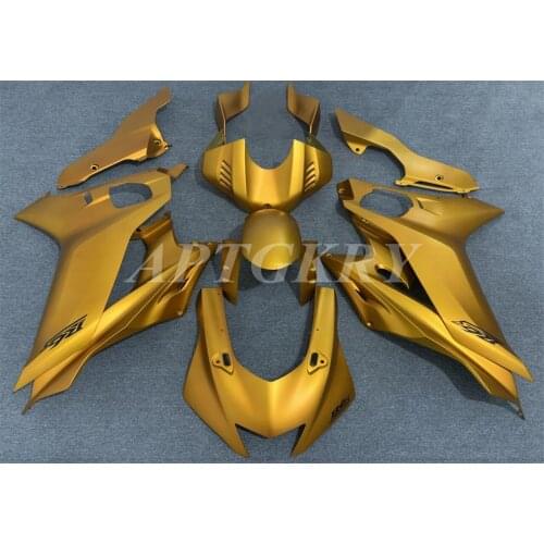 New ABS Motorcycle Fairing Kits Fit For Yamaha YZF 600 R6 2017 2018 2019 2020 R6 17 18 19 20 Bodywork set Custom Gold