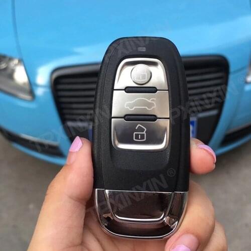 Keyless start SMART ENGINE START REMOTO for Audi TT A6 A8 A4 Stop Buttons Keychain Kit Central Door Lock with Remote Control