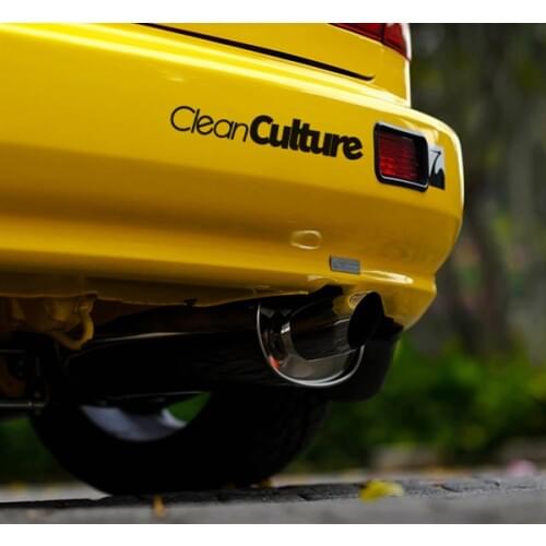 Car Styling Vinyl Decals Clean Culture Front-end Glass Window Body Door Auto Body Sticker