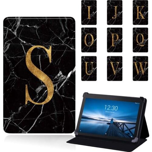 Universal Tablet Case for Lenovo Tab A7-30 A3300/Tab A7-50 A3500/Tab A8-50 A5500/Tab E7/Tab E8/Tab E10 26 Letter Series Case
