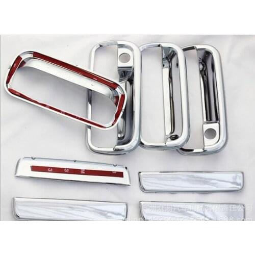 High quality ABS door handle decoration door bowl sequins door handles 1998 - 2002 for Toyota HILUX SURF