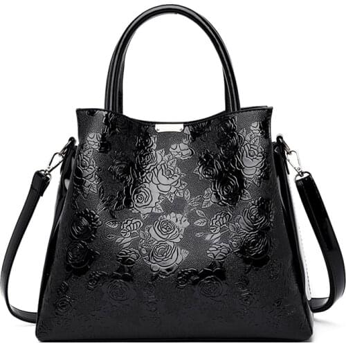 Lady Shoulder Messenger Bags with Wallet 2021 New 2-Piece Set Luxury Handbags Women Bag Designer Fashion Print Pu Leather Brand