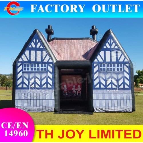 Free ship to door!giant inflatable house pub, portable inflatable Irish Bar inn, cheap leisure party house tent