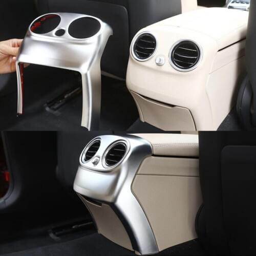 For Mercedes Benz W205 C Class c180l c200l 2015-2018 Car Interior Rear Air Conditioner Outlet Vent Panel Cover Trim