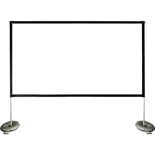 100inch 120inch Portable Projection Screen 16:9 HD Foldable Movies Screen with Stand for Home Theater Backyard Cinema Camping