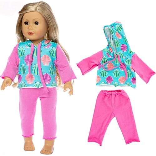 Fleece Clothes fits for American 18" girl doll alexander doll best gift