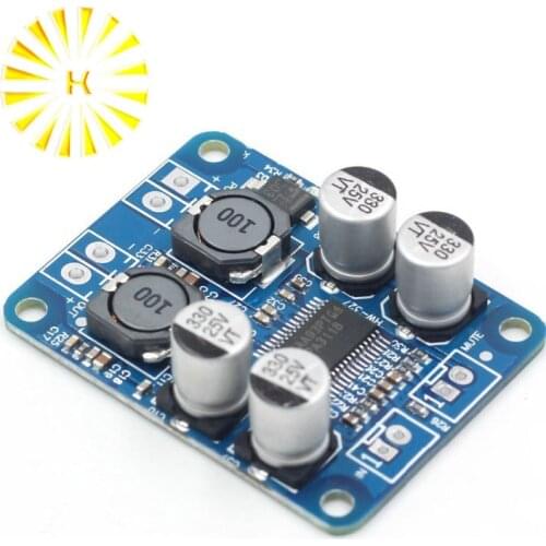 1pcs TPA3118 PBTL mono digital amplifier board 1X60W 12V 24V POWER AMP Connector