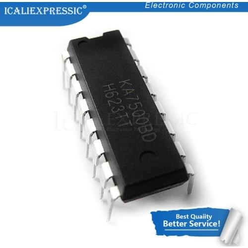 10PCS KA7500B DIP16 KA7500 DIP 7500b DIP-16 new and original IC
