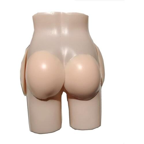 2/4 Pieces of Silicone Pad Women Butt Hip and Crotch Up Padded Enhancer Suit for Crossdress Dragqueen Cosplay Freeshipping