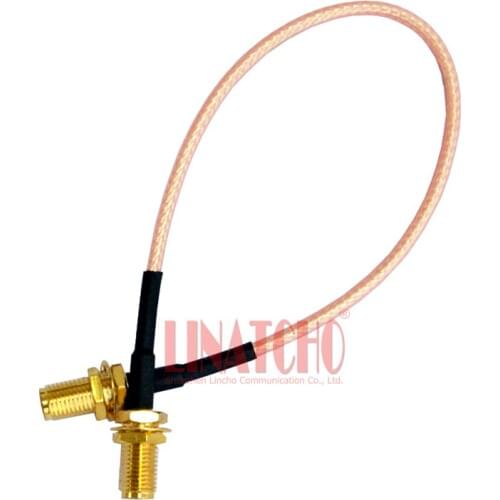 20cm RG316 pigtail cable sma female to sma female jumper cable