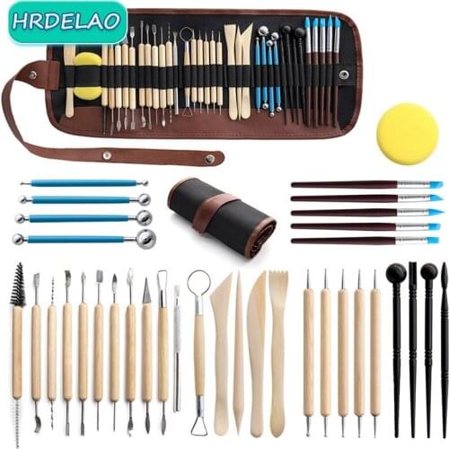 36pcs DIY Slimes Play Dough Tools Sets Accessories Plasticine Modeling Soft Clay Kits Cutter Molds Educational toys ​for Childre