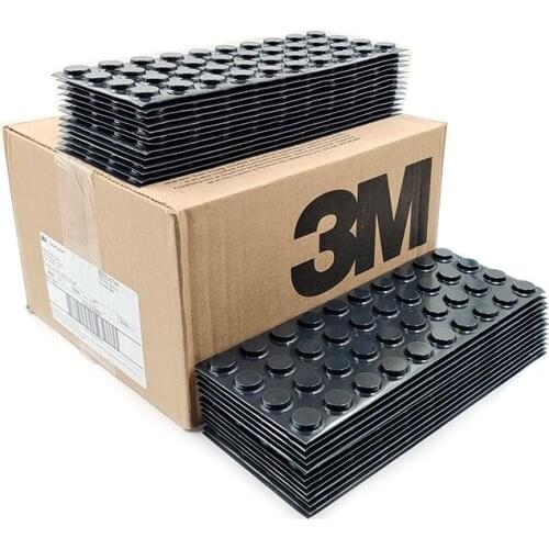 3M mat SJ5744 cylindrical natural rubber particle drawer electronic equipment noise muffler anti-collision non-slip cushion