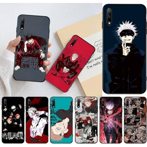 Jujutsu Kaisen Uchida Yuuma Gojo Satoru Phone Case for Huawei Honor 30 20 10 9 8 8x 8c v30 Lite view pro