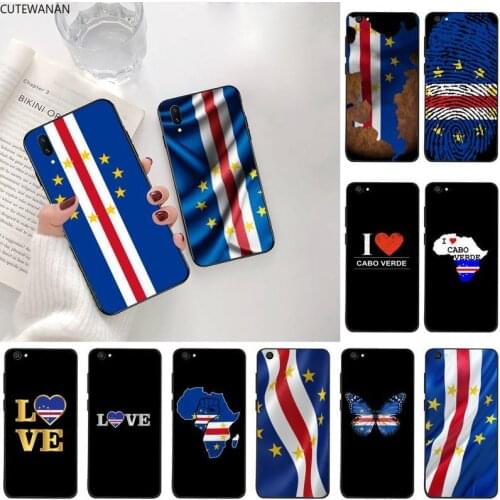 Cape Verde Flag Phone Case For Vivo Y91c Y17 Y51 Y67 Y55 Y7s Y81S Y19 V17 vivos5