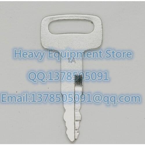 2 PCS 1A Key For Nissan Forklift Truck Equipment Ignition Start Switch Key Fit Later Model Forklift