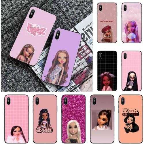 Fashion Brand Doll Bratz Phone Case for iPhone 11 12 pro MAX MINI XS 8 7 6 6S Plus X 5S SE 2020 XR