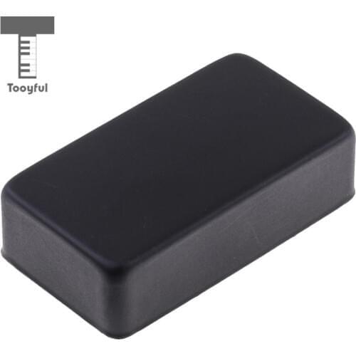 Tooyful Durable Copper Matte Black Guitar Replacement Humbucker Double Coils Pickup Cover Lid Top Protector 7 x 4 x 2cm