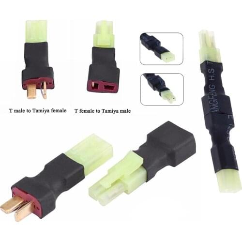 Deans T To Mini Tamiya Plug Female Male Adapter Connector For Kyosho RC Battery ESC RC Toy Accessories