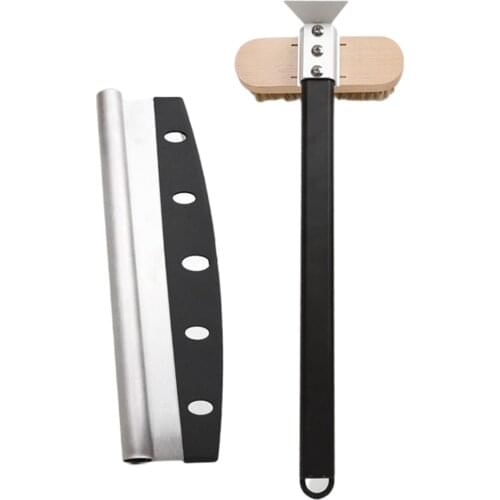 Pizza Cutters & Pizza Oven Brush Home DIY Baking Pizza Gifts for Pizza Lover