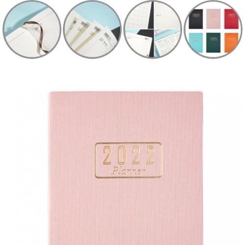 With Bookmark Lightweight A5 2022 Smooth Writing Schedule Planner for Teacher