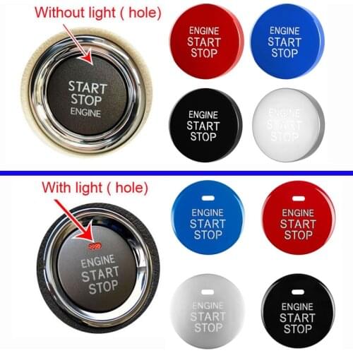 Car Styling Start Stop Engine Ignition Cover Auto Button Fit For Subaru Impreza XV Forester BRZ Outback sti gt wrx Accessories