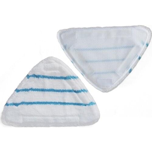 2pcs Mop Cloth Steam Cleaner Parts Washable Mops For CLEANmaxx Microfiber Cleaner Mop Replacement Cloth 30*20CM Durable