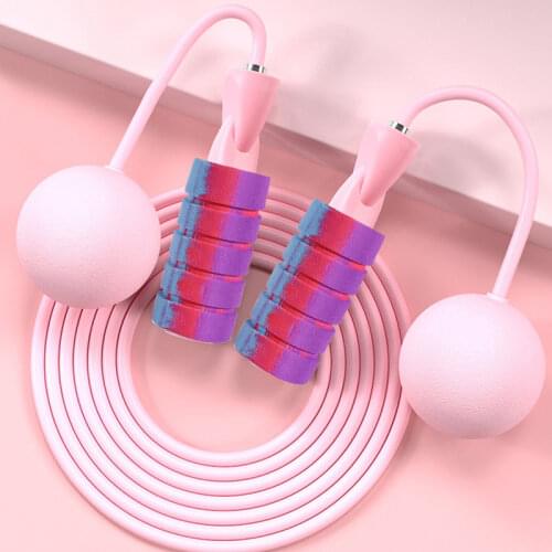 Weight bearing rope skipping ropeless weight ball skipping rope large ball type sports fitness rope dual-use skipping rope