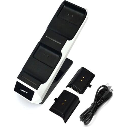 For Xbox Series X/S Wireless Controller Aircraft Seat Charging Stand Charger Station Dual Seat Charging With 2 Battery Packs