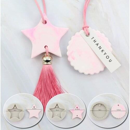 1pcs DIY Star Pendant Casting Silicone Mould Crafts Crystal Epoxy Resin Mold UV Resin Mould Jewelry Making Tools Craft Mold