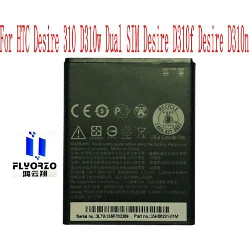 100% Brand new High Quality 2000mAh BOPA2100 Battery For HTC Desire 310 D310w Dual SIM Desire D310f Desire D310n Mobile Phone