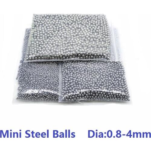 1000pcs/lot 0.8 1 1.2 1.5 1.588 2 2.381 2.5 2.778 3 3.15 3.175 3.5 3.969 4 mm steel balls bearing ball precision G10