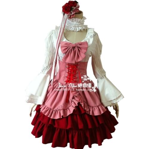 2019 Umineko no Naku Koro ni Furudo Erika cosplay costume custom made
