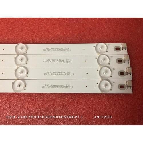 4pieces/lot 49J1200 led backlight for CRH-Z49E300030300904657REV1.1 LB-C490F16-E60-H-G71-XRD1 9lamps