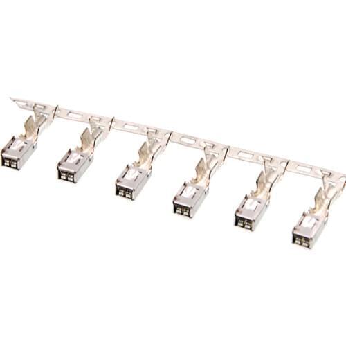 50/100pcs/lot TE Bass Plug Crimp Terminals (Pins) For 13-17AWG Repair Wire For BMW 968075-2
