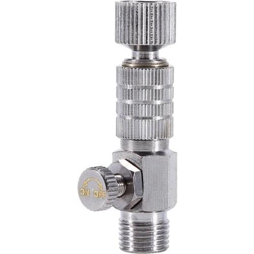 Airbrush Airflow Adjustment Control Valve Air Hose Quick Release 1/8" BSP Adaptor Fitting Coupling Connector Airbrush Tool