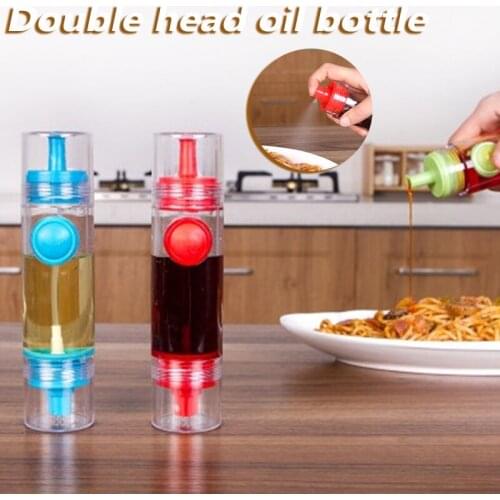 2 In 1 Oil Dispenser Olive Oil Sprayer For Cooking Oil Dispenser Double Side Bottle Spray Mister For Cooking BBQ Salad TS2