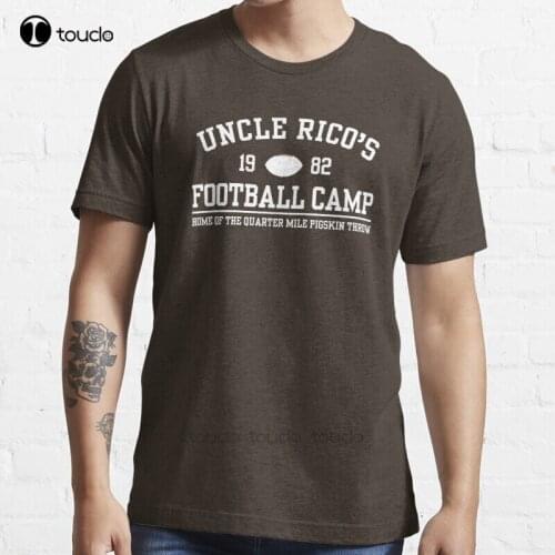 New Uncle RicoS Football Camp Type Movie Football Pop Culture T-Shirt Cotton Men Tee Shirt