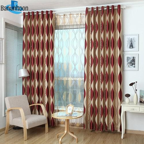 Hot Sale General Pleat Curtains for Living Room Elegant Wave Blackout For Window Treatment Curtain For Kids For Bedroom 1pc