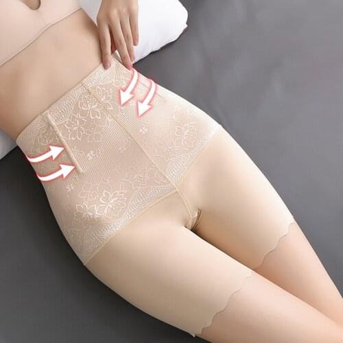 1PCS High Waist Trainer Shapewear Butt Lifter Slimming Body Lace Sexy Control Pants Slimming Shaper Womens Safety pants