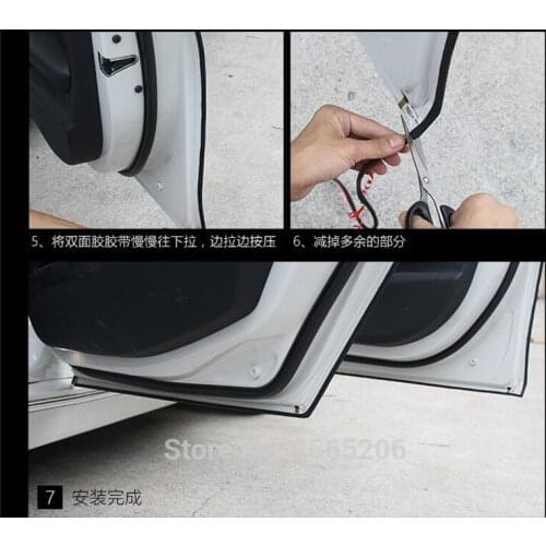 10M car styling Car Door Edge Protection Strip Moulding Strip for Chevrolet Opel Jeep ACURA Chrysler DAIHATSU Honda accessories