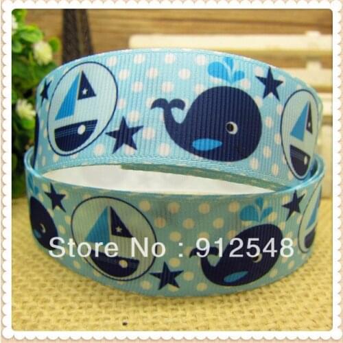 Free shipping 1''(25mm) 2013 new arrive cartoon Printed grosgrain ribbon,Gift Wrapping,102554