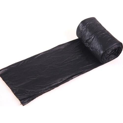 1 Roll Household Thicken Trash Bags Plastic Bags For Home Office Waste Trash Bin Kitchen Disposable Waste Bag Home Accessories