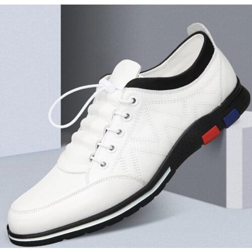 6Cm Height Increasing Shoes Mens Dress Shoes Real Leather Party Formal Shoe Men Hidden Elevator Shoes Genuine Leather Loafer